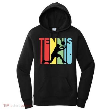 Retro Tennis Logo Women's Hoodie