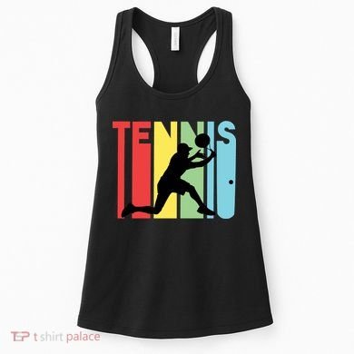 Retro Tennis Logo Women's Tank Top