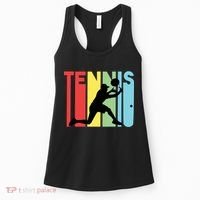 Retro Tennis Logo Women's Tank Top thumb 0