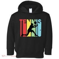 Retro Tennis Logo Toddler Hoodie thumb 0