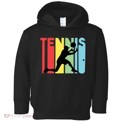 Retro Tennis Logo Toddler Hoodie