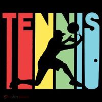Retro Tennis Logo Toddler Hoodie thumb 2