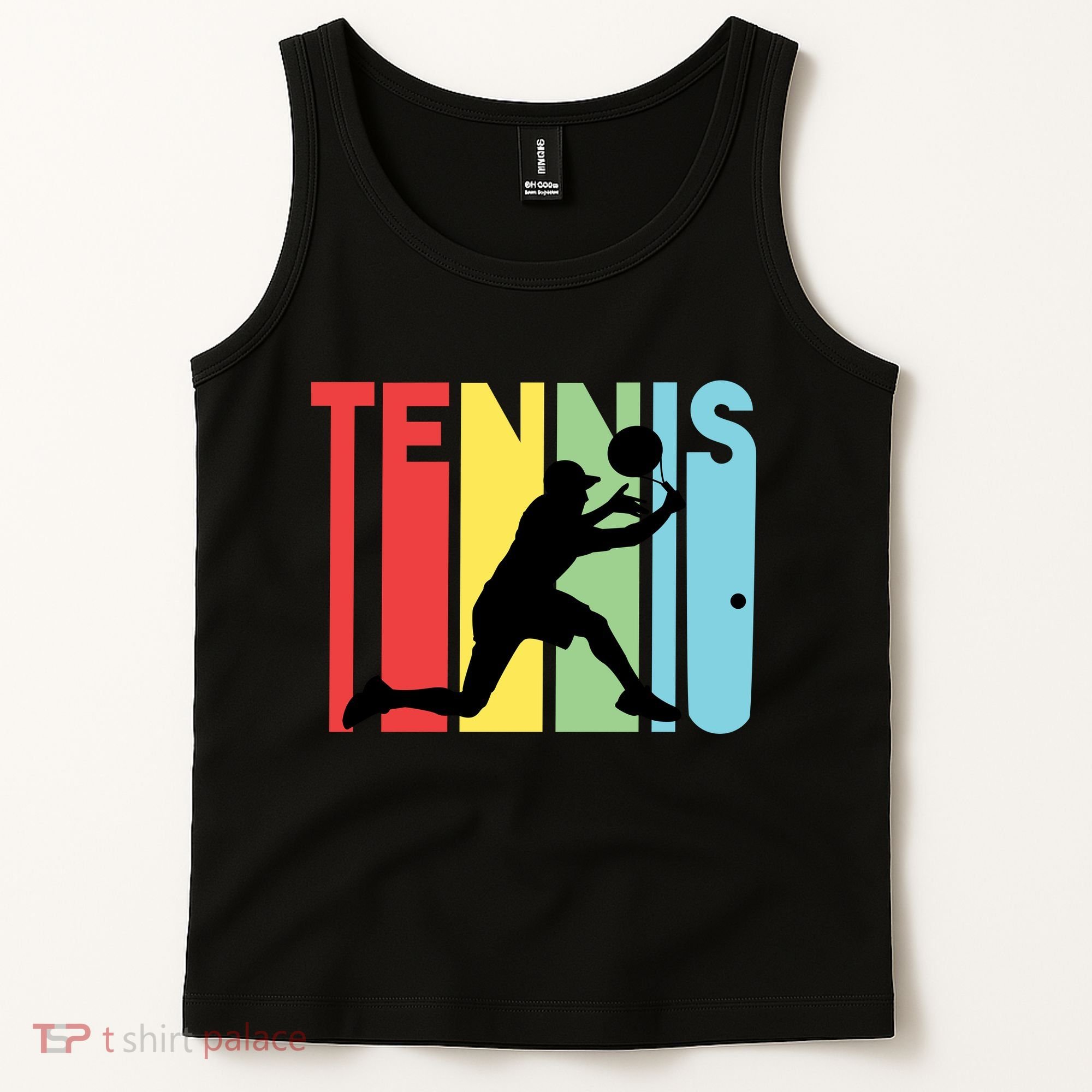 Retro Tennis Logo Tank Top