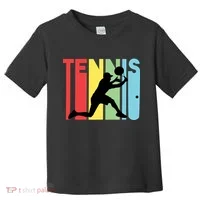 Retro Tennis Logo Toddler T-Shirt thumb 0
