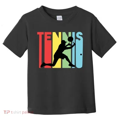 Retro Tennis Logo Toddler T-Shirt
