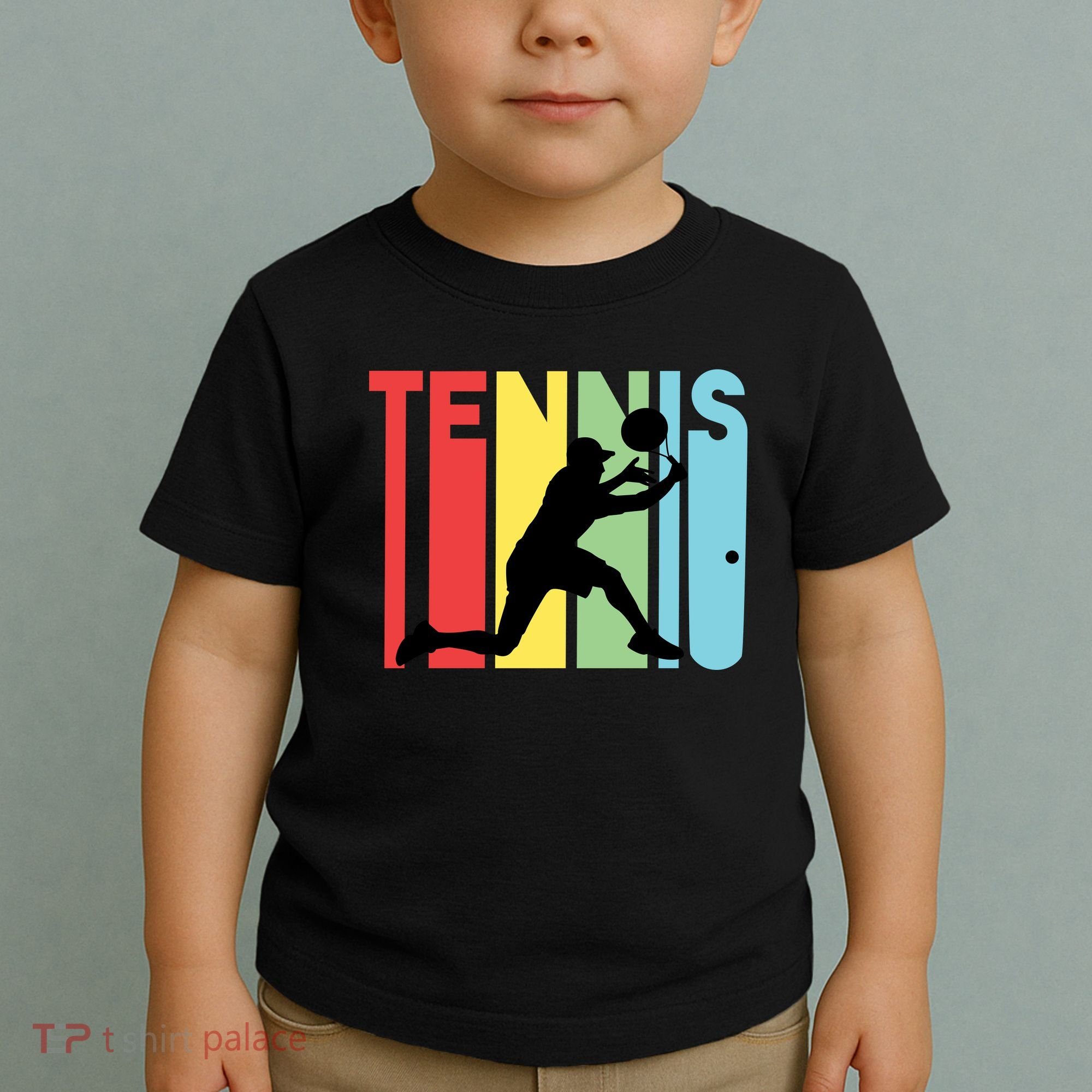 Retro Tennis Logo Toddler T-Shirt