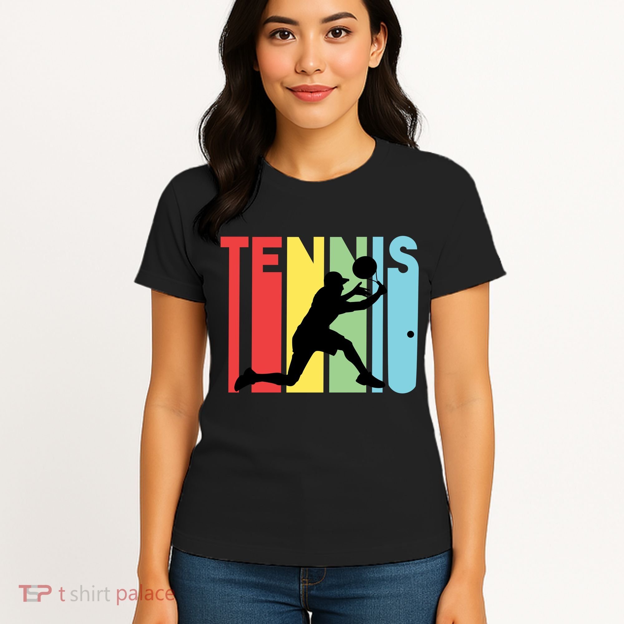 Retro Tennis Logo Women's T-Shirt
