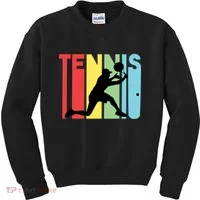 Retro Tennis Logo Kids Sweatshirt thumb 0