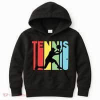 Retro Tennis Logo Kids Hoodie thumb 0