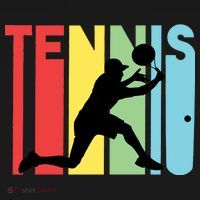 Retro Tennis Logo Tote Bag thumb 4