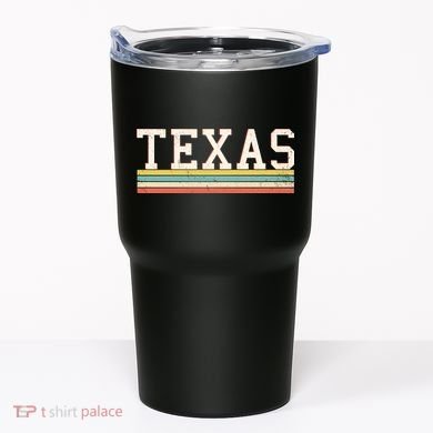 Retro Texas Tumbler