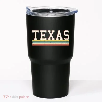 Retro Texas Tumbler