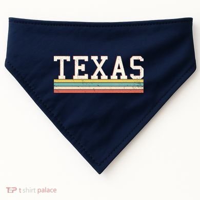 Retro Texas USA-Made Doggie Bandana