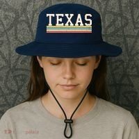 Retro Texas Bucket Hat thumb 3