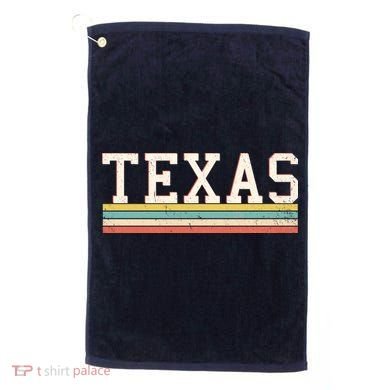 Retro Texas Golf Towel