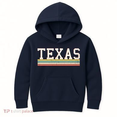 Retro Texas Kids Hoodie