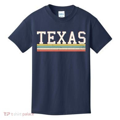 Retro Texas Kids T-Shirt