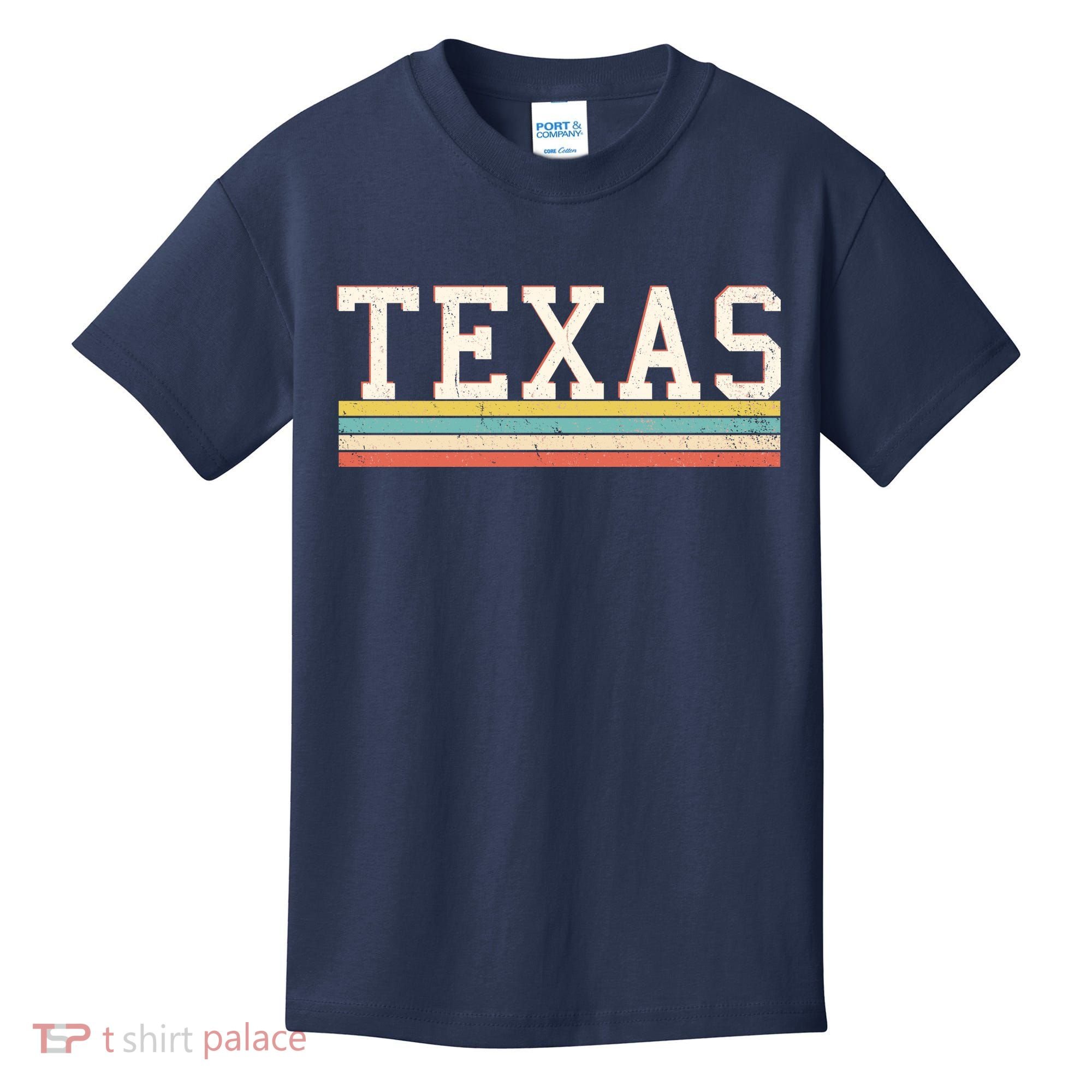 Retro Texas Kids T-Shirt