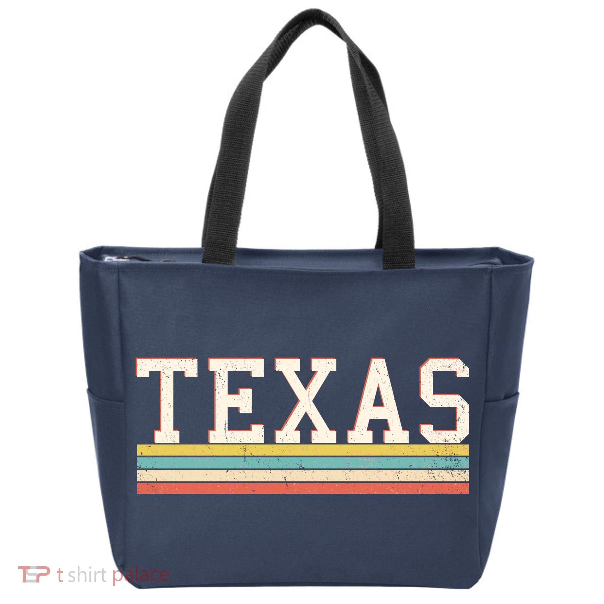Retro Texas Tote Bag
