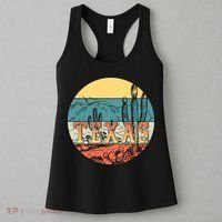 Retro Texas Desert Emblem Women's Tank Top thumb 3