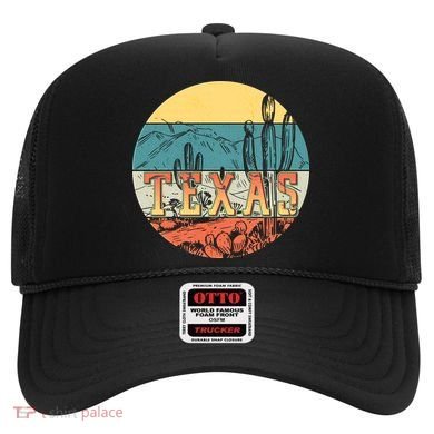 Retro Texas Desert Emblem Hat
