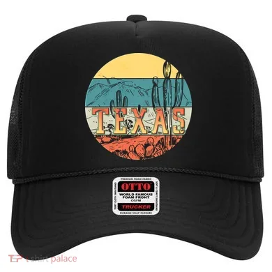 Retro Texas Desert Emblem Hat