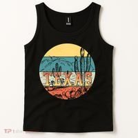 Retro Texas Desert Emblem Tank Top thumb 2