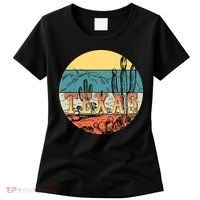 Retro Texas Desert Emblem Women's T-Shirt thumb 0
