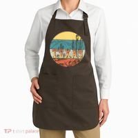 Retro Texas Desert Emblem Apron thumb 2