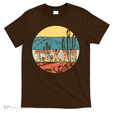 Retro Texas Desert Emblem T-Shirt