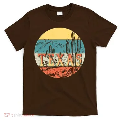 Retro Texas Desert Emblem T-Shirt