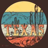 Retro Texas Desert Emblem Baby Bodysuit thumb 2