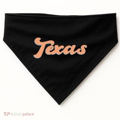 Retro Texas Logo USA-Made Doggie Bandana