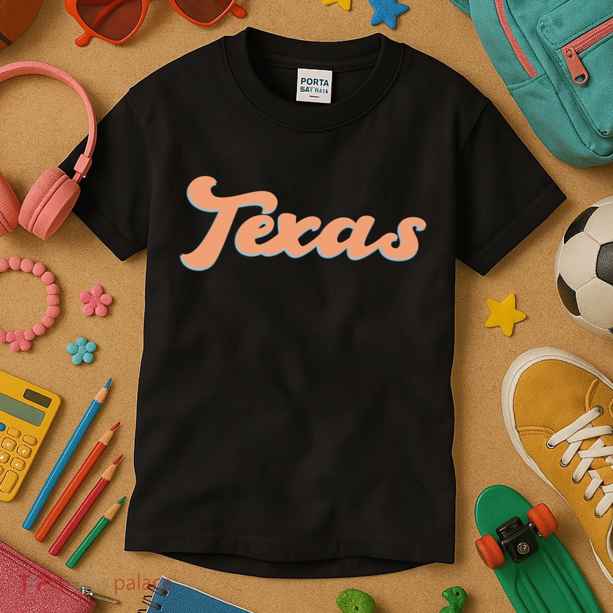 Retro Texas Logo Kids T-Shirt