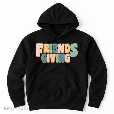 Retro Thanksgiving Friendsgiving Hoodie
