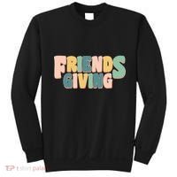Retro Thanksgiving Friendsgiving Sweatshirt thumb 0