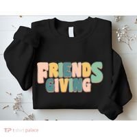 Retro Thanksgiving Friendsgiving Sweatshirt thumb 2