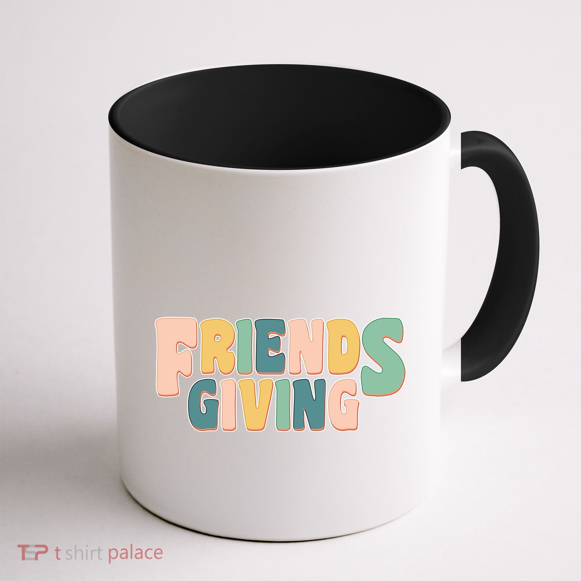 Retro Thanksgiving Friendsgiving Coffee Mug