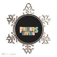 Retro Thanksgiving Friendsgiving Ornament thumb 0