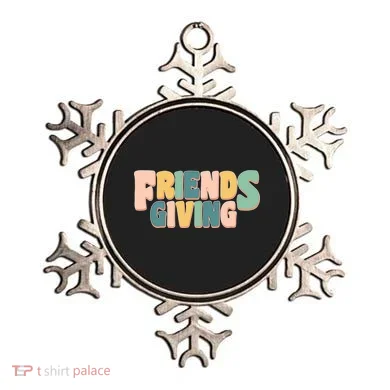 Retro Thanksgiving Friendsgiving Ornament
