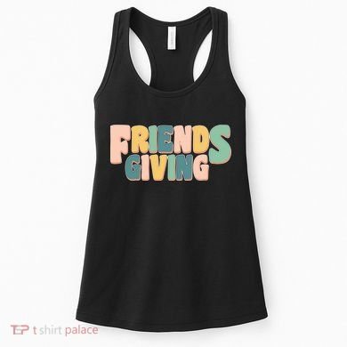 Retro Thanksgiving Friendsgiving Women's Tank Top