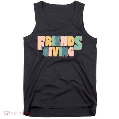 Retro Thanksgiving Friendsgiving Tank Top