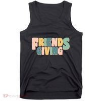 Retro Thanksgiving Friendsgiving Tank Top thumb 0