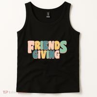 Retro Thanksgiving Friendsgiving Tank Top thumb 2