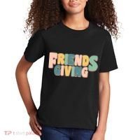 Retro Thanksgiving Friendsgiving Kids T-Shirt thumb 2