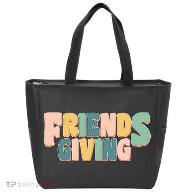 Retro Thanksgiving Friendsgiving Tote Bag
