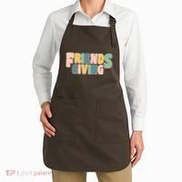Retro Thanksgiving Friendsgiving Apron thumb 2
