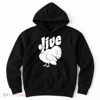 Retro Thanksgiving Jive Turkey Hoodie