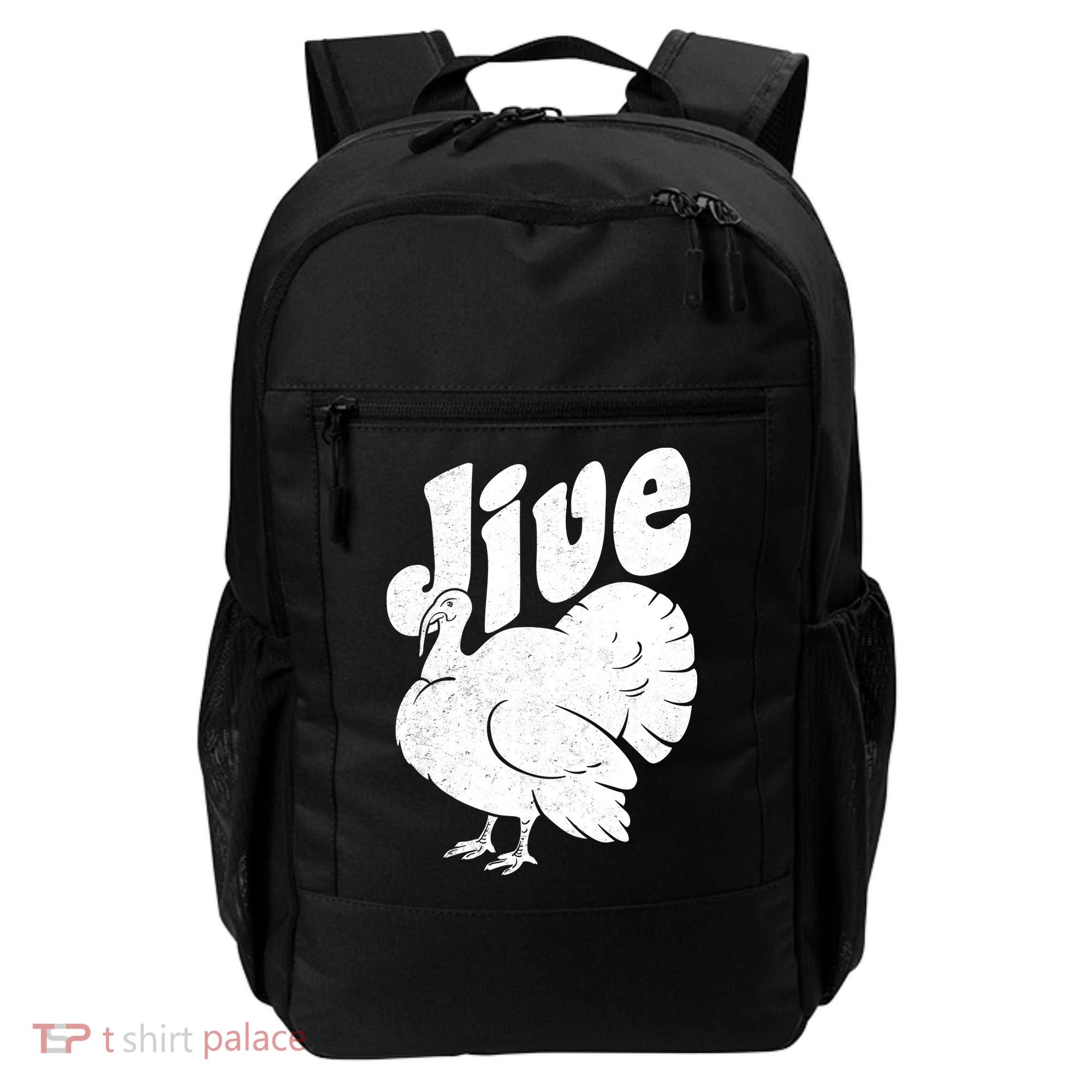 Retro Thanksgiving Jive Turkey Backpack