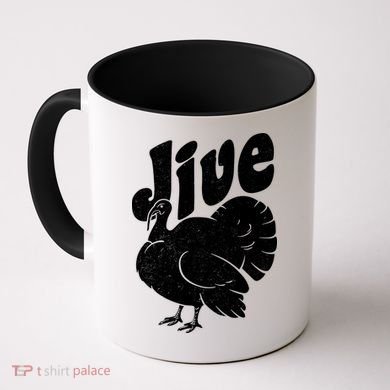 Retro Thanksgiving Jive Turkey Coffee Mug